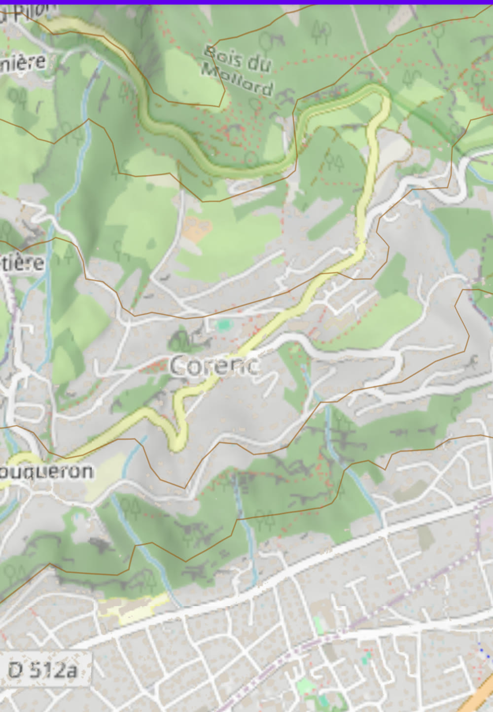 On-the-fly Contours